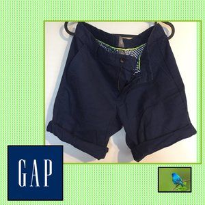 Gap Navy Blue Bermuda Shorts - Size 31